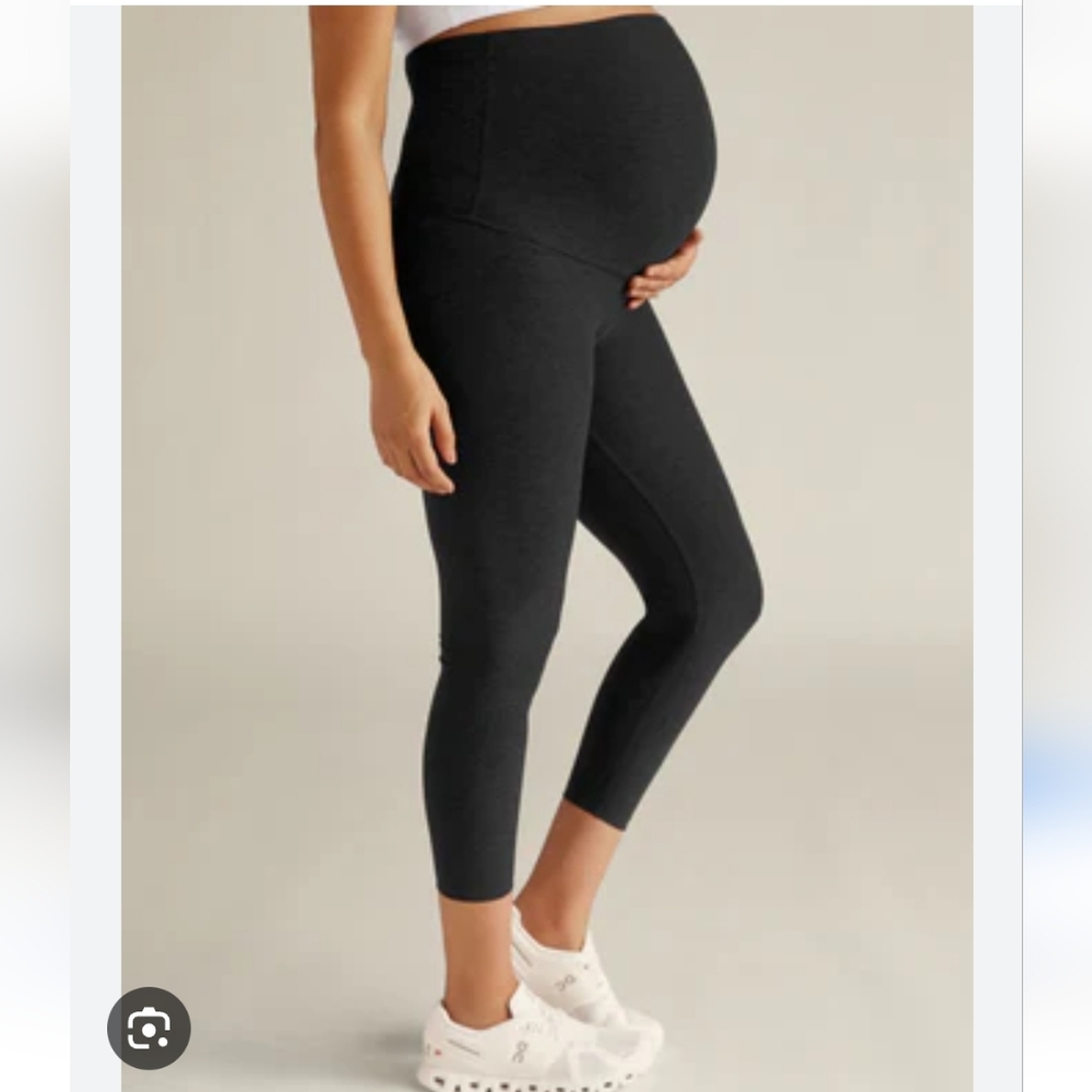 Beyond Yoga Beyond the bump black leggings